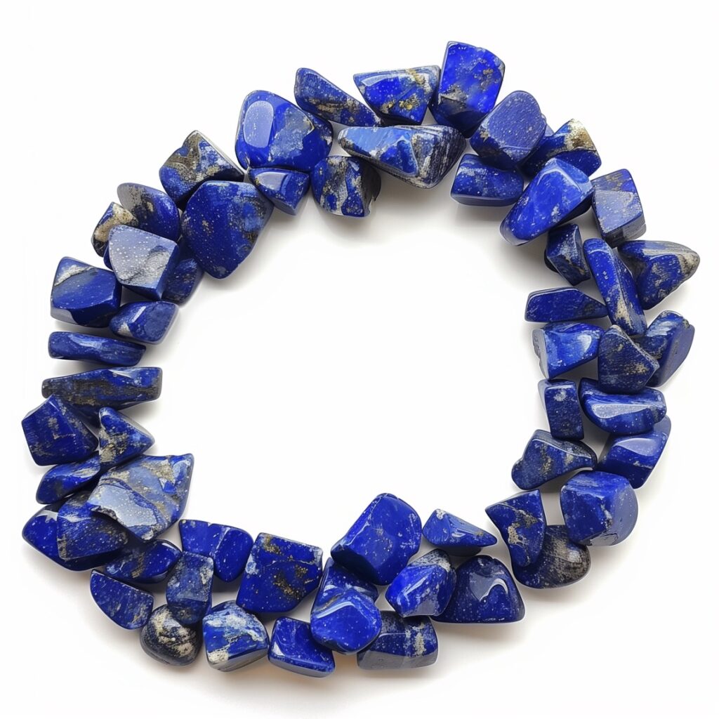 Taurus Birthstone Gift: Lapis Lazuli Chips Bracelet