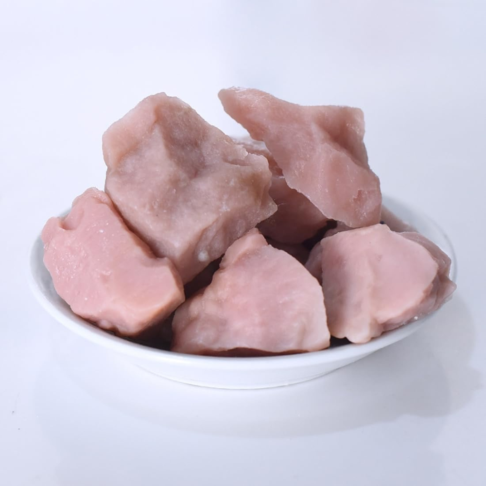 Raw Pink Opal Crystals for healing.